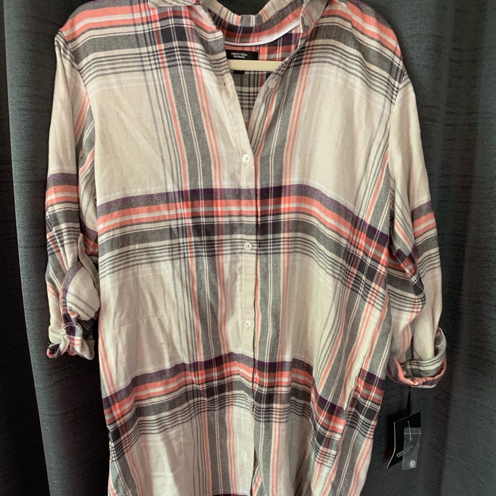 Flannel dress